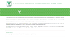 Desktop Screenshot of faes.org.br