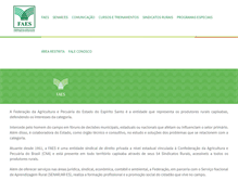 Tablet Screenshot of faes.org.br